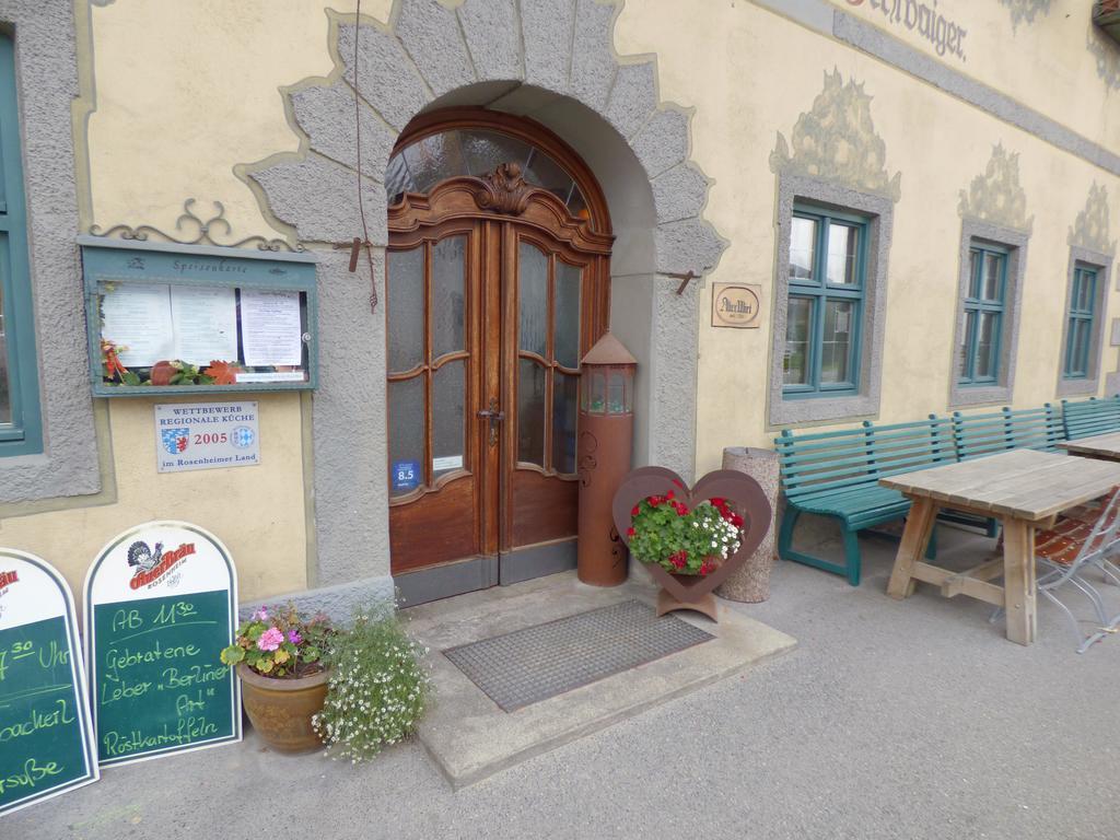 Gasthof Falkenstein - Metzgerei Schwaiger - Flintsbach Exteriér fotografie